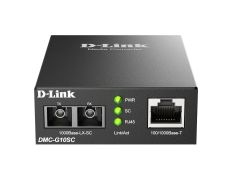 DLINK Conversor de Medios Monomodo 100/1000 Base-T a 1000 Base-LX 10KM Power 5V