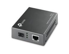 Convertidor de Fibra TP-Link MC220L RJ45 a Ranura SFP Giga MiniGBIC con Montaje en Chasis