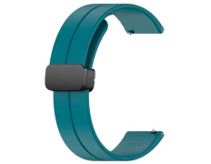Correa Universal Magnética 22mm Azul para Smartwatch Xiaomi Amazfit Samsung Huawei Realme Ticwatch - CROCOCASE