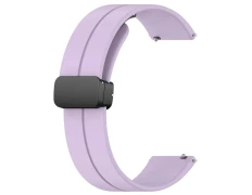 Correa Magnética Universal 22mm Violeta para Smartwatch Xiaomi/Amazfit/Samsung/Huawei/Realme/Ticwatch
