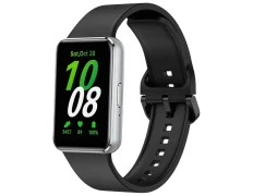 Correa de silicona Samsung Galaxy Fit 3 Negro - Marca CROCOCASE