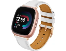 Correa Cuero Blanco Fitbit Versa 3 / Versa 4