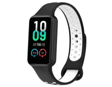 Correa Xiaomi Mi Smart Band 8 Active / Redmi Smart Band 2 - Negro+Blanco Dual Color