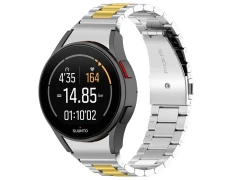 Correa Samsung Galaxy Watch 4/5/6 de Metal Eslabones en Plata y Dorado