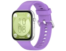 Correa de silicona Morado para Huawei Watch Fit 3 by CROCOCASE
