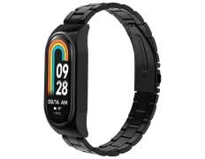 Correa Metal Eslabones Xiaomi Mi Smart Band 9 y 8 - Negro