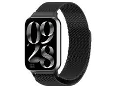 Correa Milanesa Magnética Xiaomi Mi Smart Band 10 Pro / 9 Pro / 8 Pro / Redmi Watch 6 / 5 / 4 Negro