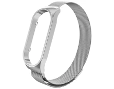 Correa Xiaomi Smart Band 7 Milanesa Magnética Plata - CROCOCASE