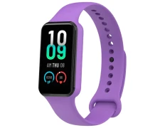 Correa de silicona Morado para Amazfit Band 7 - Marca CROCOCASE