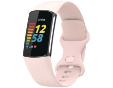 Correa de Silicona Fitbit Charge 5 / Charge 6 Rosa - CROCOCASE
