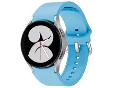 Correa de silicona Samsung Galaxy Watch 4/5/6 Azul Claro - CROCOCASE