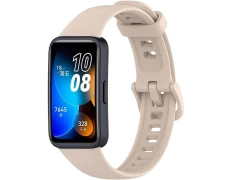 Correa de Silicona Marfil para Huawei Band 8, Huawei Band 9 y Honor Band 9