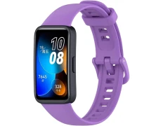 Correa de Silicona Morada para Huawei Band 8, Huawei Band 9 y Honor Band 9 - CROCOCASE