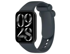 Correa Silicona Gris Oscuro Xiaomi Redmi Watch 6 / 5 / 4 Mi Smart Band 9 Pro / 8 Pro / Xiaomi Smart Band 10 Pro