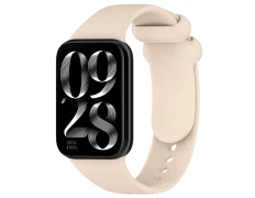 Correa de Silicona Marfil para Xiaomi Mi Smart Band 9 Pro / Band 8 Pro / Xiaomi Smart Band 10 Pro / Redmi Watch 4 / Redmi Watch 5 / Redmi Watch 6