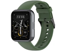 Correa de Silicona Realme Watch 3 / 3 Pro Verde Oscuro - Marca CROCOCASE