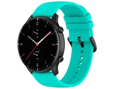 Correa de Silicona Turquesa Universal 22mm para Smartwatch Xiaomi/Amazfit/Samsung/Huawei/Realme/Ticwatch - CROCOCASE