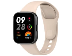 Correa de Silicona Xiaomi Redmi Watch 3 Marfil - CROCOCASE