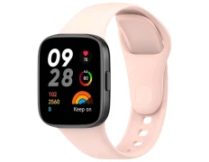 Correa de Silicona Xiaomi Redmi Watch 3 Rosa - CROCOCASE