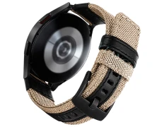 Correa Universal Nailon Ajustable 22mm Caqui para Smartwatch Xiaomi/Amazfit/Samsung/Huawei/Realme/Ticwatch