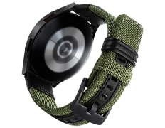 Correa Universal Nailon Ajustable 20mm Verde para Smartwatch Xiaomi Amazfit Samsung Huawei Realme Ticwatch - CROCOCASE