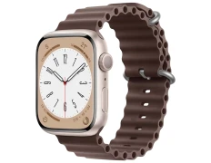 Correa Apple Watch Wave Marrón 42/44/45/49mm - CROCOCASE