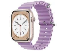 Correa Apple Watch Violeta Wave 38/40/41mm - Marca CROCOCASE