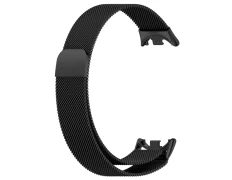 Correa Milanesa Magnética Xiaomi Mi Smart Band 9 y 8 Negro - CROCOCASE Accesorios Smartwatch