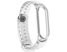 Correa Transparente Traslúcida para Xiaomi Mi Smart Band 6 / Mi Band 5 / Amazfit Band 5 - CROCOCASE