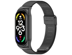 Correa Xiaomi Smart Band 7 Milanesa Clip Negro - CROCOCASE