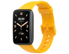 Correa Xiaomi Smart Band 7 Pro Amarillo de Silicona - CROCOCASE