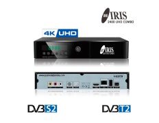 Decodificador satélite + TDT Iris 2400 UHD Combo