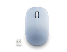 MOUSE NGS WIRELESS FOG PRO AZUL 1000DPI 2 BOTONES NANO RECEPTOR 2.4GHZ - Hasta 1000 DPI
