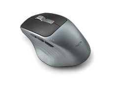 Ratón Inalámbrico NGS LUSH-RB BT 2.4 1600DPI Negro Recargable - 6 Botones Silencioso Multidispositivo