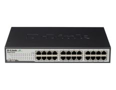 Switch de Red D-Link 24 Puertos Gigabit Ethernet - Alto Rendimiento