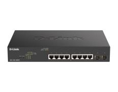 D-LINK SWITCH 8 PUERTOS Gigabit PoE+ con 2 SFP EASYSMART