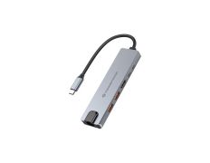 DOCKING CONCEPTRONIC USB-C 6-in-1 1xHDMI 4K 2xUSB-A 3.1 1xUSB-C 2xUSB-C PD140W 1xRJ45 GIGA