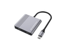 DOCKING USB-C CONCEPTRONIC DONN013 - Carga 100W, 2xHDMI, 1xUSB-A 3.0, 1xUSB-C