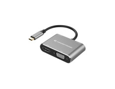 DOCKING USB-C CONCEPTRONIC DONN016 1xHDMI 4K 1xVGA 1xUSB-C PD 100W