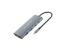 DOCKING USB-C CONCEPTRONIC DONN06 - 1xHDMI/1xUSB-C PD 60W/3xUSB-A 3.0/1xSD/1xRJ45