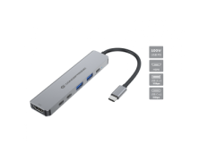 DOCKING USB-C CONCEPTRONIC DONN33G HDMI USB-C PD 100W USB 3.0