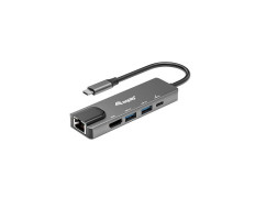 DOCKING USB-C EQUIP 133489 - HDMI 4K y USB-C PD 100W - Conexión Completa para Portátiles