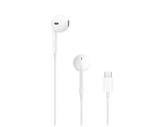 Apple EarPods USB-C Blanco - Mando Integrado, Resistencia al Agua