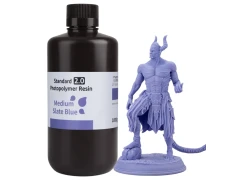 ELEGOO Resina Estándar v2.0 Azul Pizarra 1KG - Para Impresoras 3D de Resina LCD