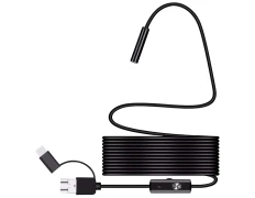 Endoscopio Digital 3 en 1 para Smartphone - 7mm/1 metro