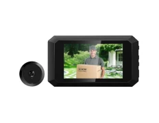 Escam C23-G Mirilla Digital 2 MP 3.97 Pulgadas Negro