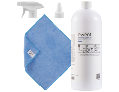 Kit Limpieza de Pantallas EWENT 1000ml + paño 30x30cm
