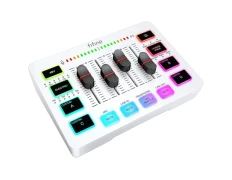 Fifine SC3 Blanco Mezclador de Audio