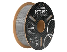 ELEGOO PETG Pro Gris - Filamento 1.75mm Bobina de 1kg para Impresoras 3D FDM