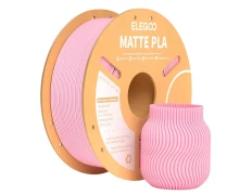 ELEGOO PLA MATTE Rosa Mate 1.75mm - Filamento para Impresoras 3D FDM Bobina 1kg